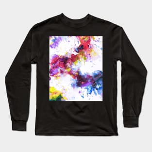 Bright Psychedelic Print Long Sleeve T-Shirt